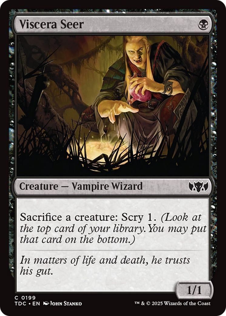 Viscera Seer [Tarkir: Dragonstorm Commander] | Exor Games Bridgewater