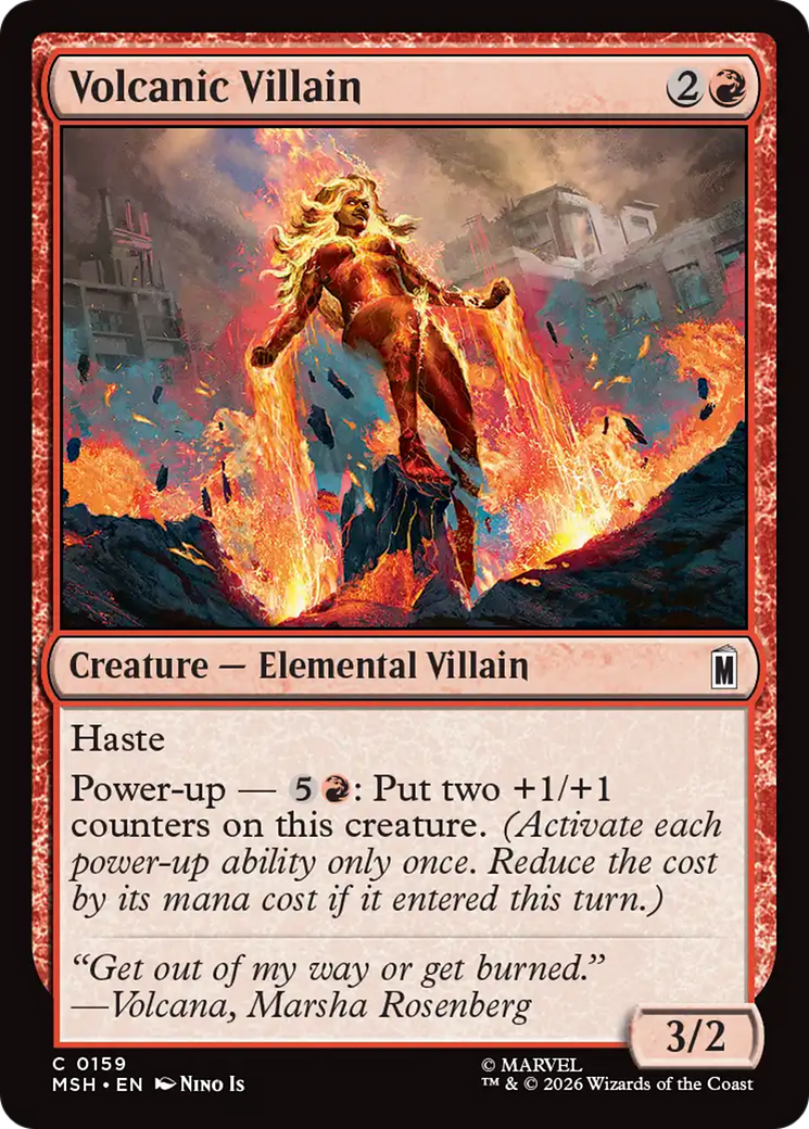 Volcanic Villain [Marvel Super Heroes] | Exor Games Bridgewater