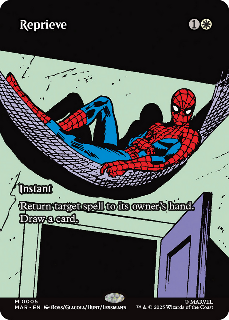 Reprieve (Borderless) [Marvel's Spider-Man: Eternal-Legal] | Exor Games Bridgewater