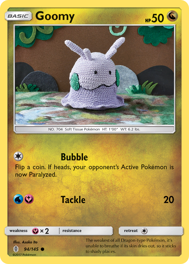 Goomy (94/145) [Sun & Moon: Guardians Rising] | Exor Games Bridgewater