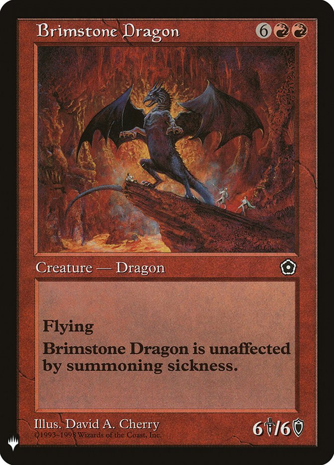 Brimstone Dragon [Mystery Booster] | Exor Games Bridgewater