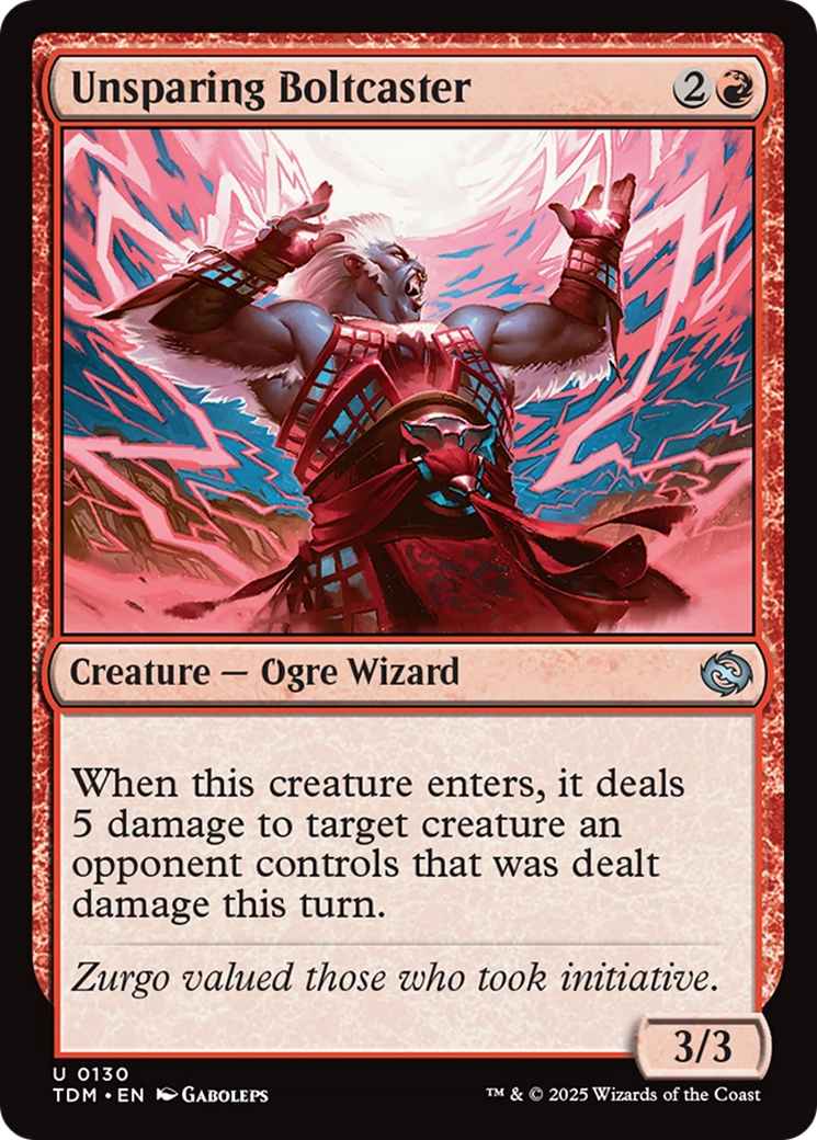 Unsparing Boltcaster [Tarkir: Dragonstorm] | Exor Games Bridgewater