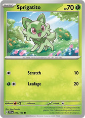 Sprigatito (013/198) (Paldea Collection) [Scarlet & Violet: Base Set] | Exor Games Bridgewater