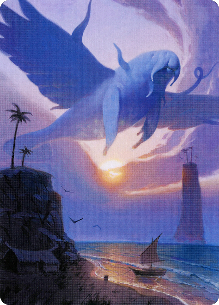 Aeromoeba Art Card [Modern Horizons 2 Art Series] | Exor Games Bridgewater