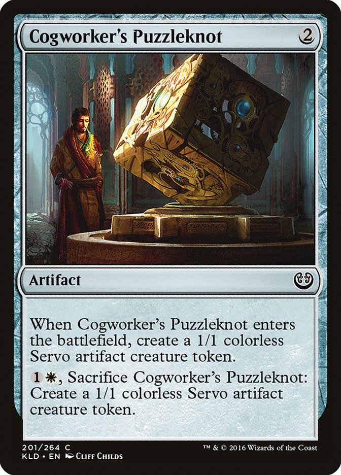 Cogworker's Puzzleknot [Kaladesh] | Exor Games Bridgewater