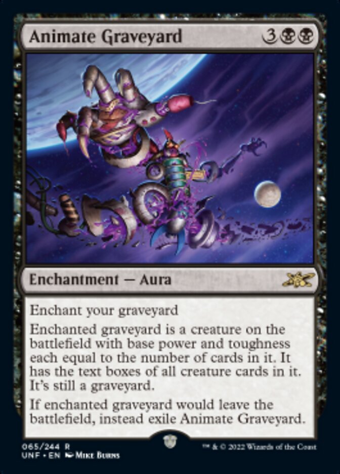 Animate Graveyard [Unfinity] | Exor Games Bridgewater