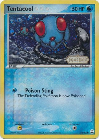 Tentacool (66/92) (Stamped) [EX: Legend Maker] | Exor Games Bridgewater