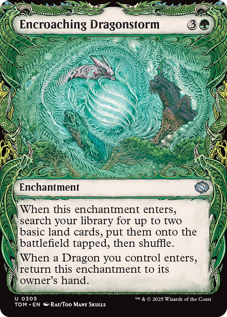 Encroaching Dragonstorm (Showcase) [Tarkir: Dragonstorm] | Exor Games Bridgewater