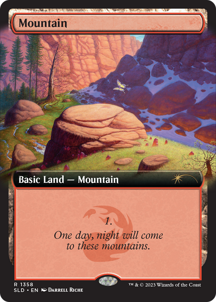 Mountain (1358) [Secret Lair Drop Series] | Exor Games Bridgewater