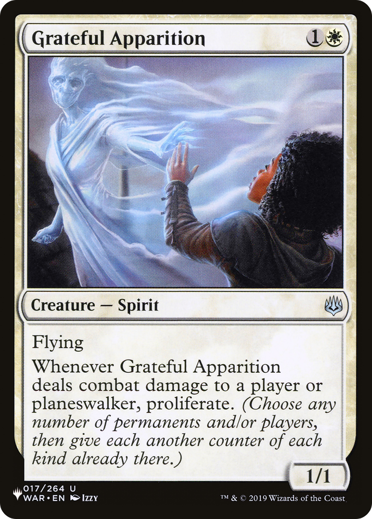 Grateful Apparition [The List Reprints] | Exor Games Bridgewater