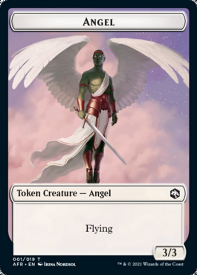 Angel Token [Dungeons & Dragons: Adventures in the Forgotten Realms Tokens] | Exor Games Bridgewater