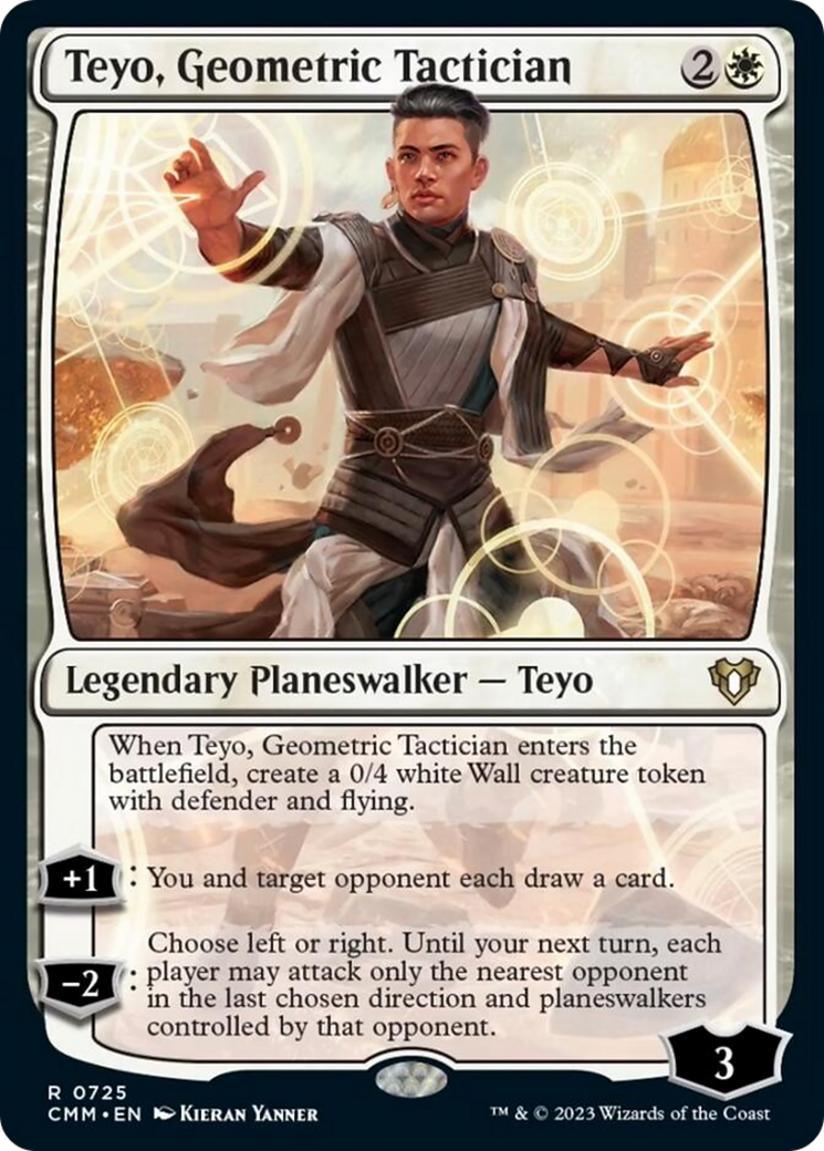 Teyo, Geometric Tactician [Commander Masters] | Exor Games Bridgewater