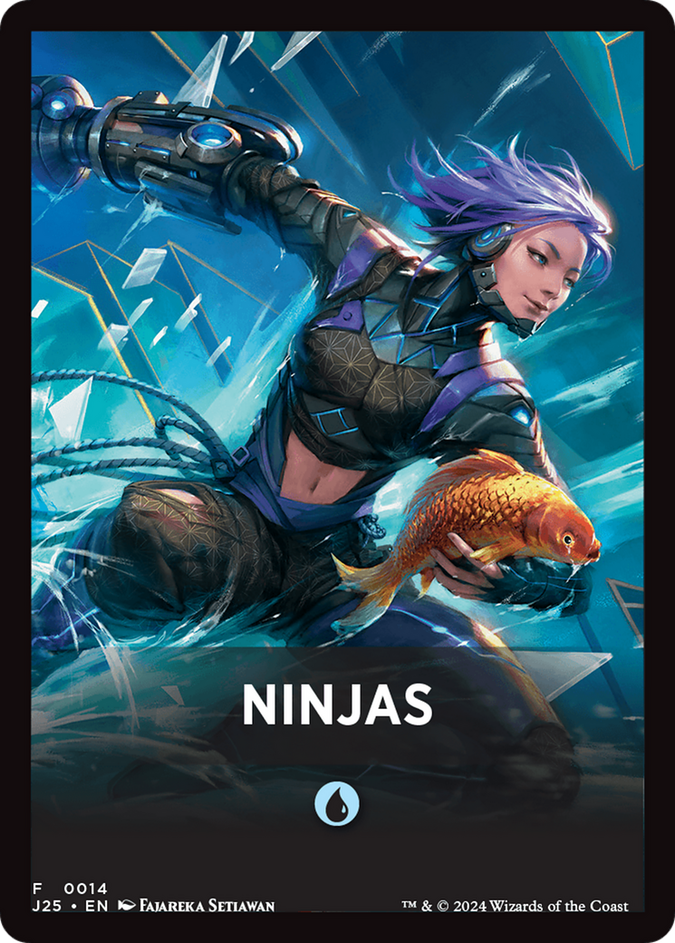 Ninjas Theme Card [Foundations Jumpstart Front Cards] | Exor Games Bridgewater