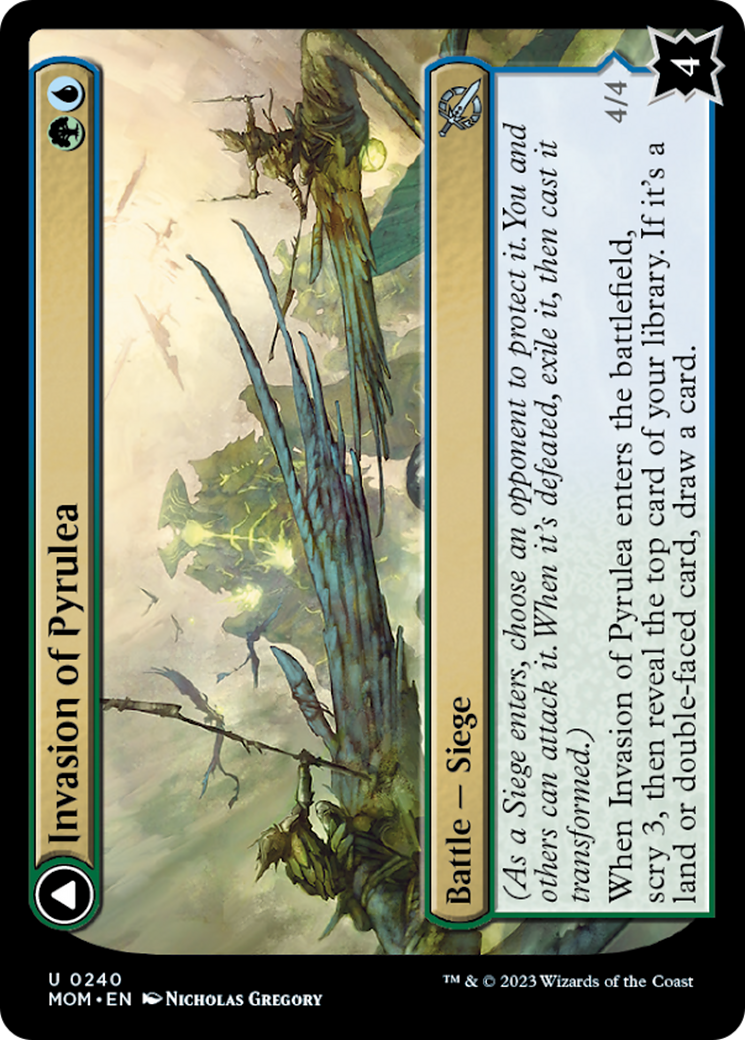 Invasion of Pyrulea // Gargantuan Slabhorn [March of the Machine] | Exor Games Bridgewater