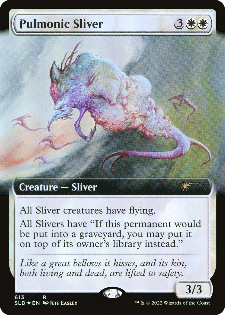 Pulmonic Sliver (Extended Art) [Secret Lair Drop Promos] | Exor Games Bridgewater