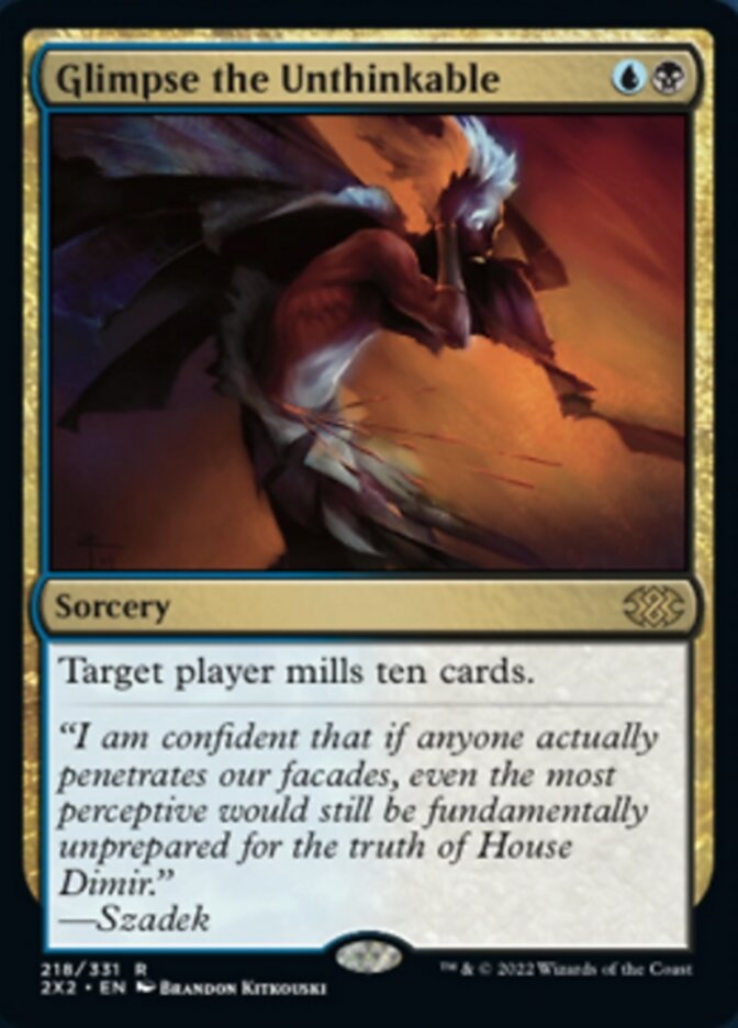 Glimpse the Unthinkable [Double Masters 2022] | Exor Games Bridgewater