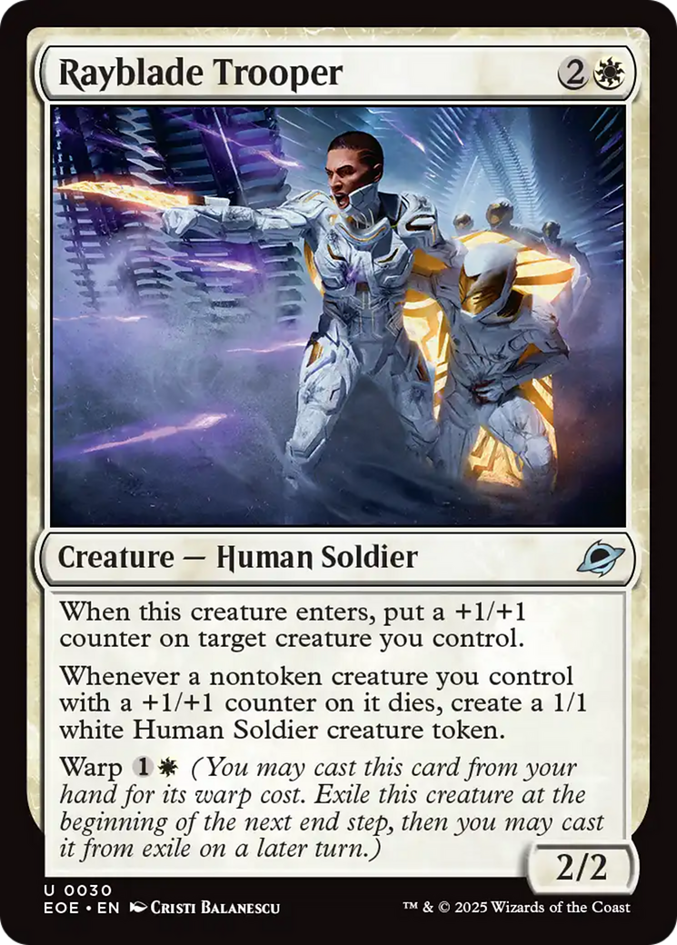 Rayblade Trooper [Edge of Eternities] | Exor Games Bridgewater