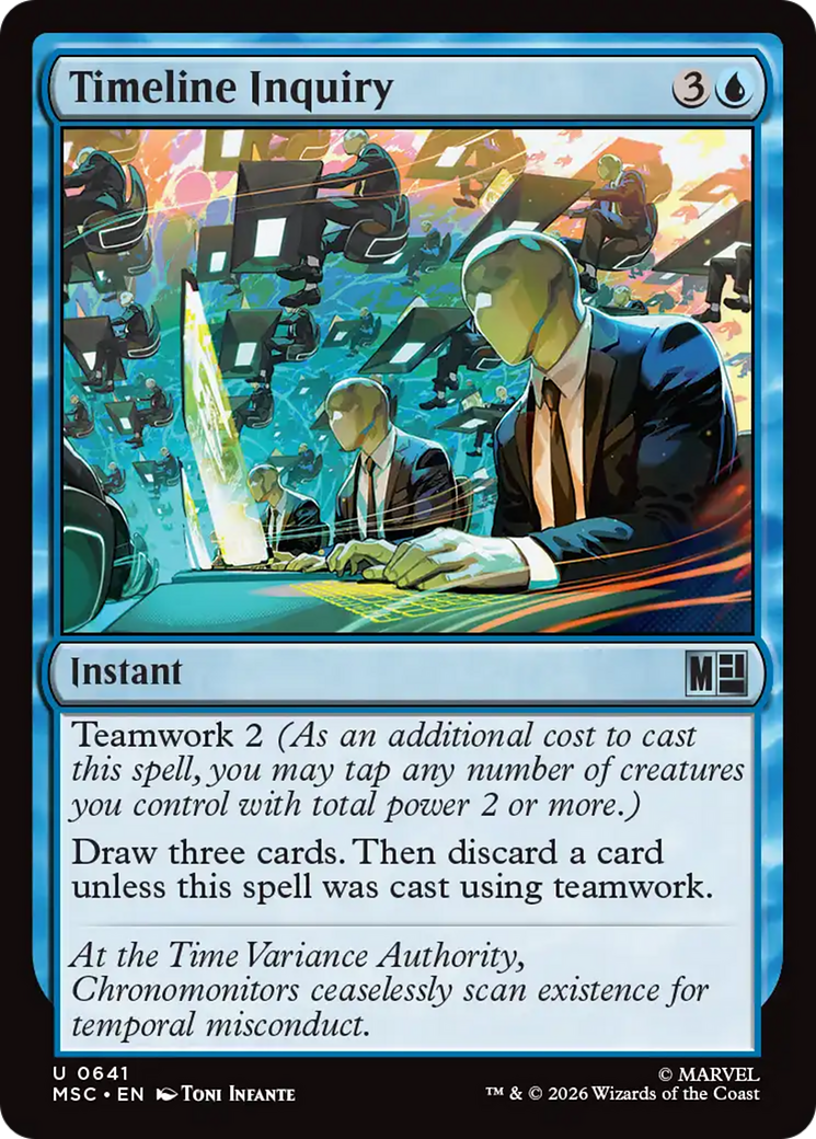 Timeline Inquiry [Marvel Super Heroes Commander] | Exor Games Bridgewater