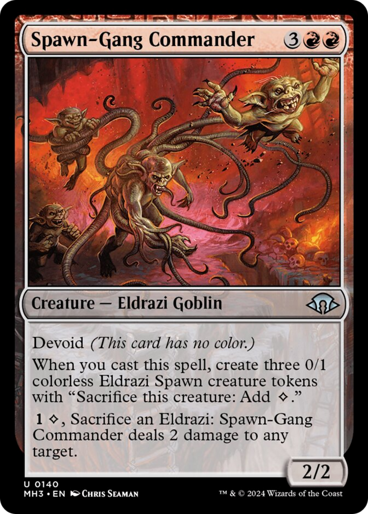 Spawn-Gang Commander [Modern Horizons 3] | Exor Games Bridgewater