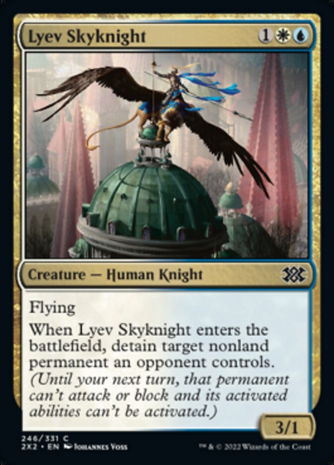 Lyev Skyknight [Double Masters 2022] | Exor Games Bridgewater