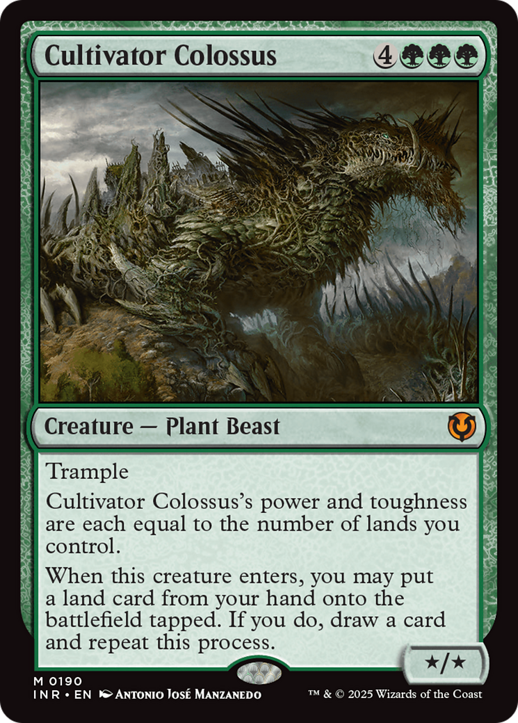 Cultivator Colossus [Innistrad Remastered] | Exor Games Bridgewater