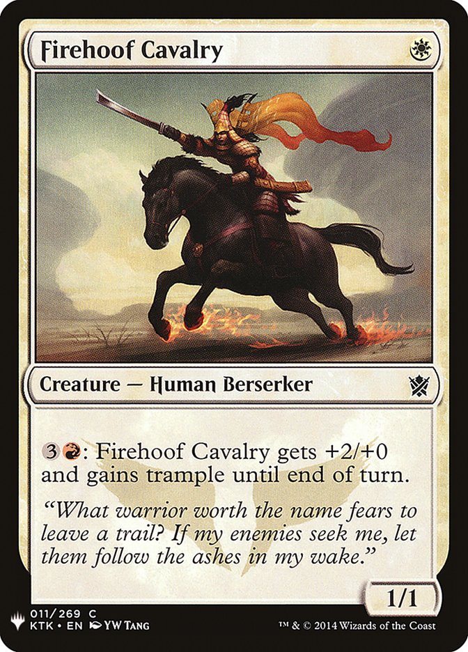 Firehoof Cavalry [Mystery Booster] | Exor Games Bridgewater