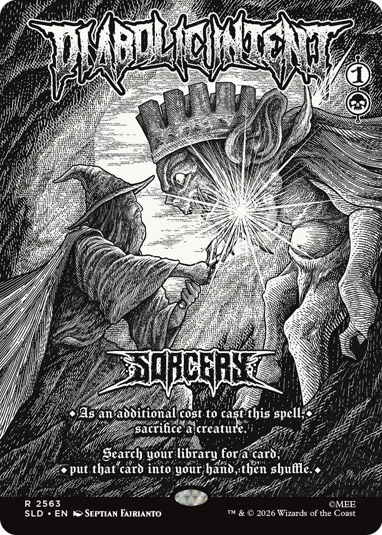 Diabolic Intent [Secret Lair Drop Series] | Exor Games Bridgewater