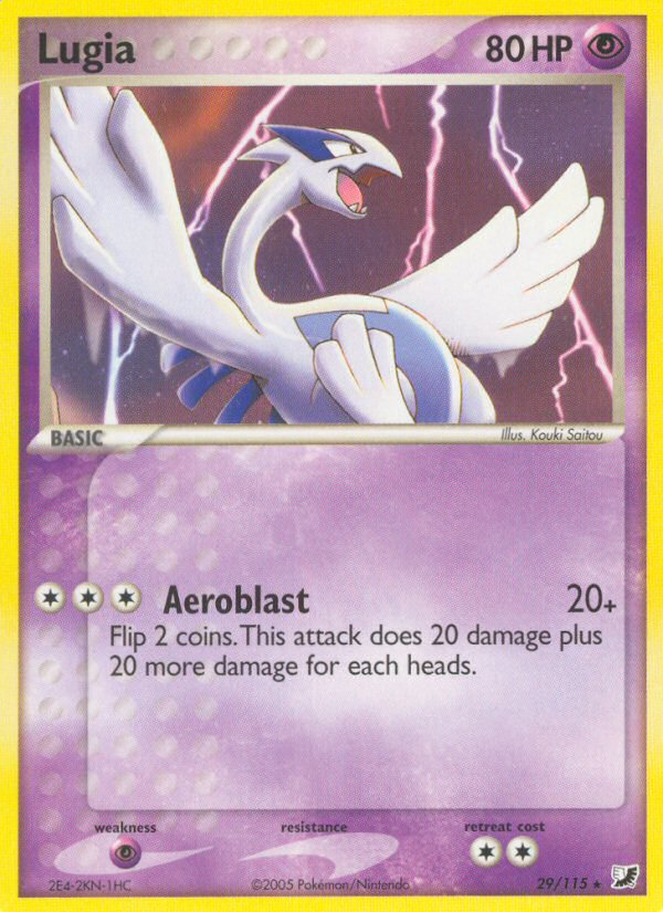 Lugia (29/115) [EX: Unseen Forces] | Exor Games Bridgewater