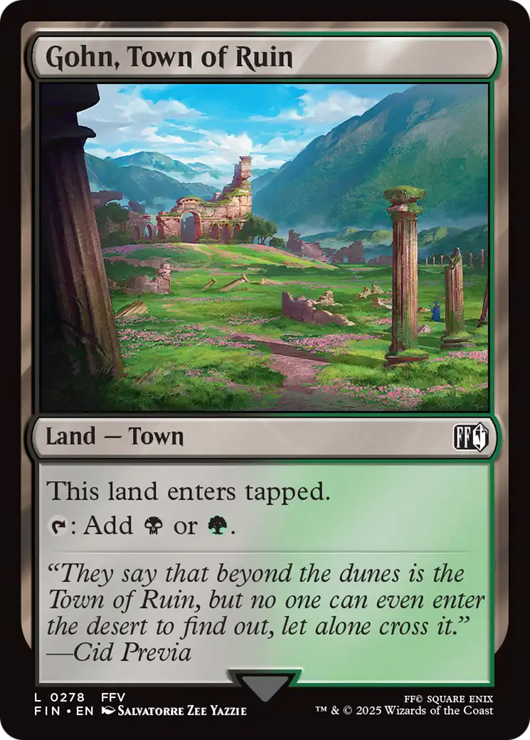 Gohn, Town of Ruin [FINAL FANTASY] | Exor Games Bridgewater