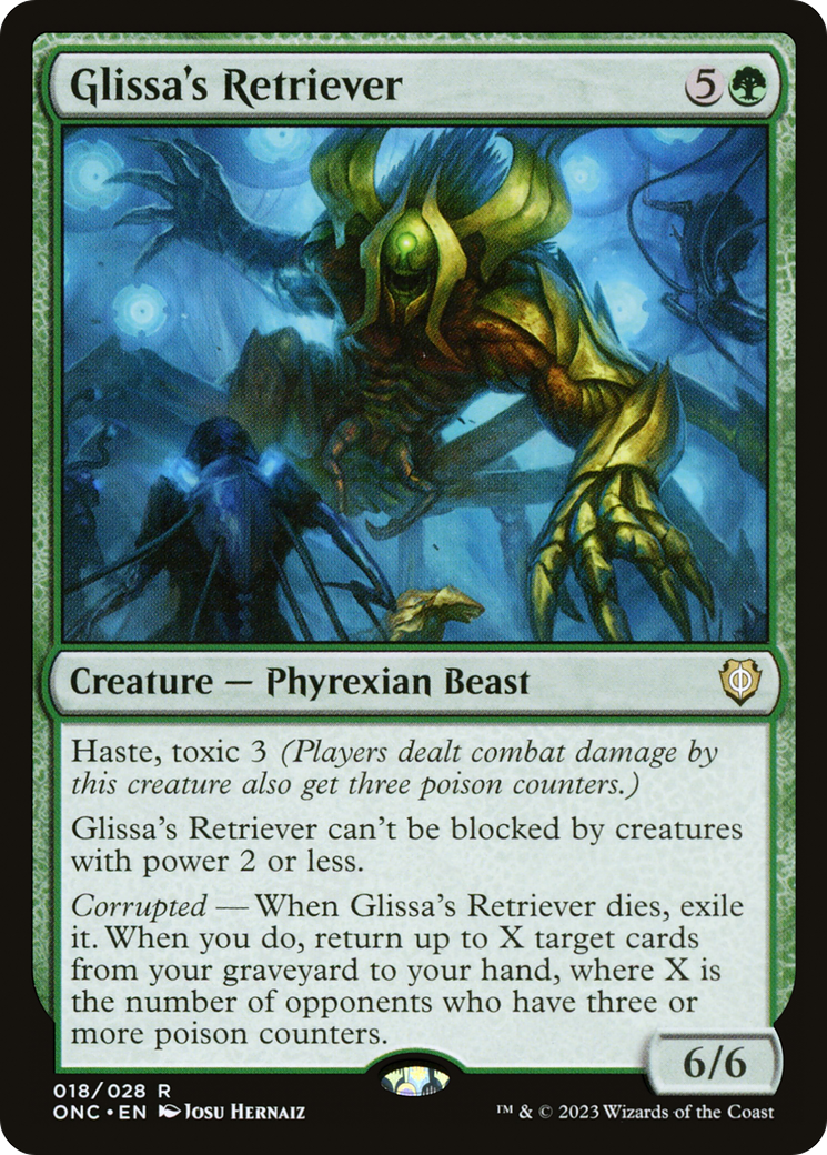 Glissa's Retriever [Phyrexia: All Will Be One Commander] | Exor Games Bridgewater