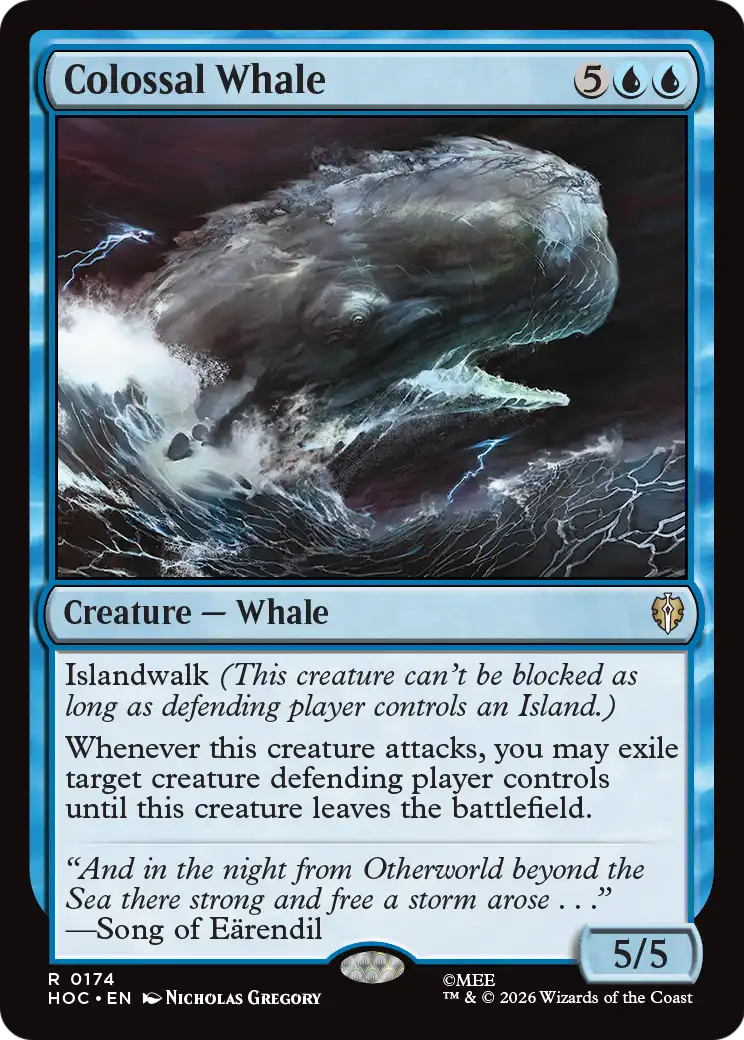 Colossal Whale [The Hobbit: Eternal-Legal] | Exor Games Bridgewater