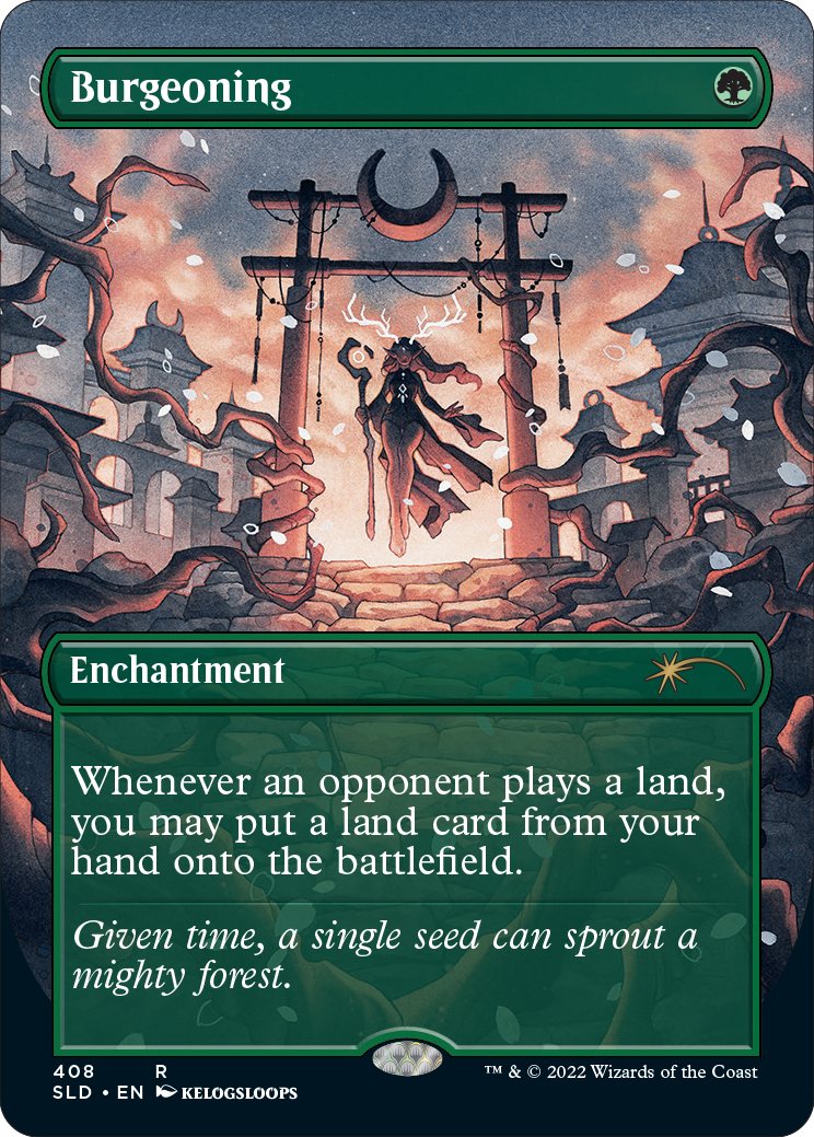 Burgeoning (Borderless) [Secret Lair Drop Series] | Exor Games Bridgewater