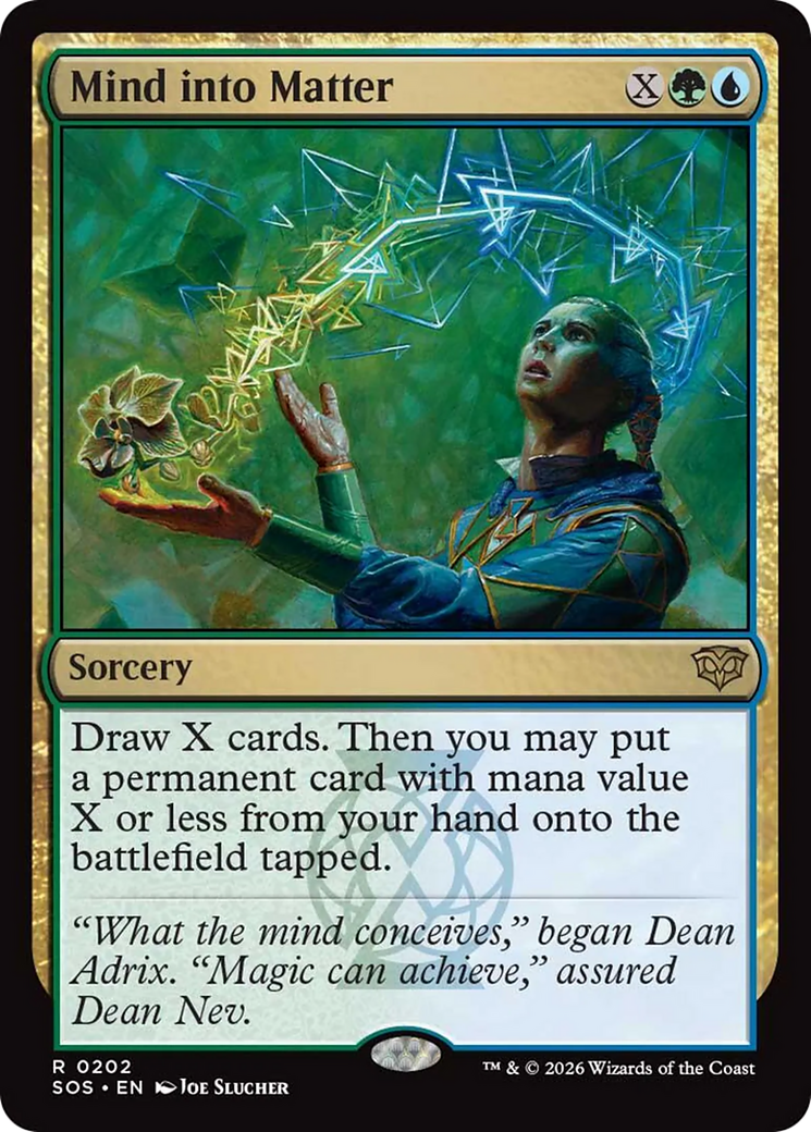 Mind into Matter [Secrets of Strixhaven] | Exor Games Bridgewater