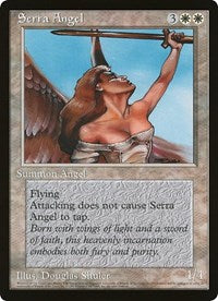 Serra Angel (Oversized) [Oversize Cards] | Exor Games Bridgewater