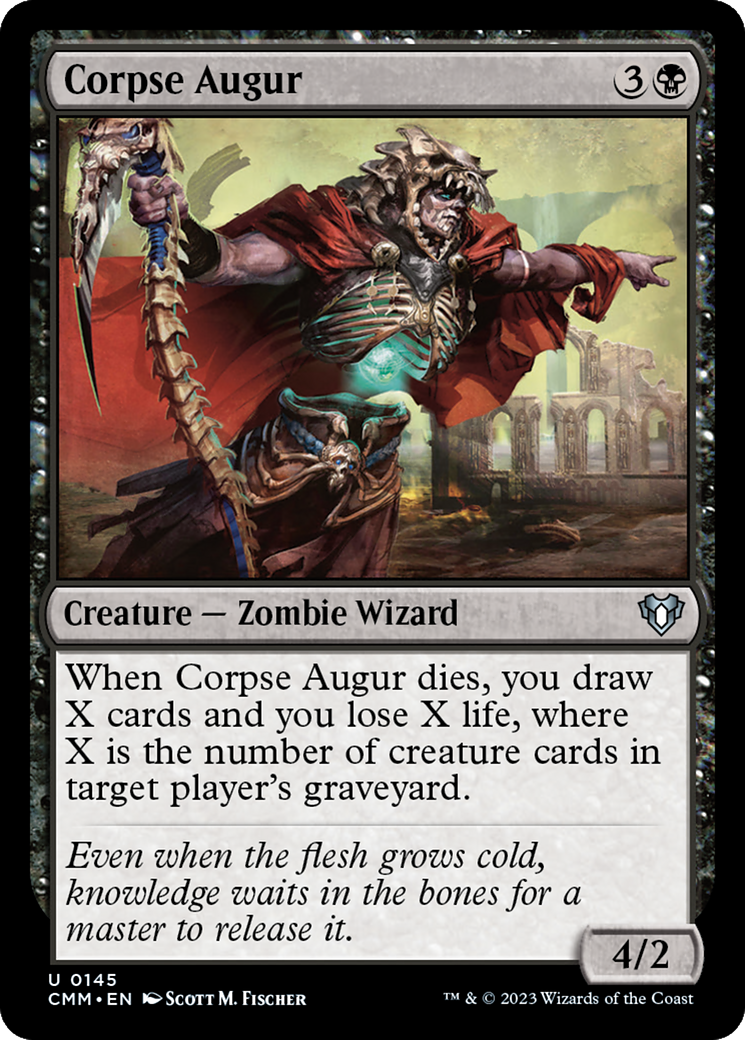 Corpse Augur [Commander Masters] | Exor Games Bridgewater
