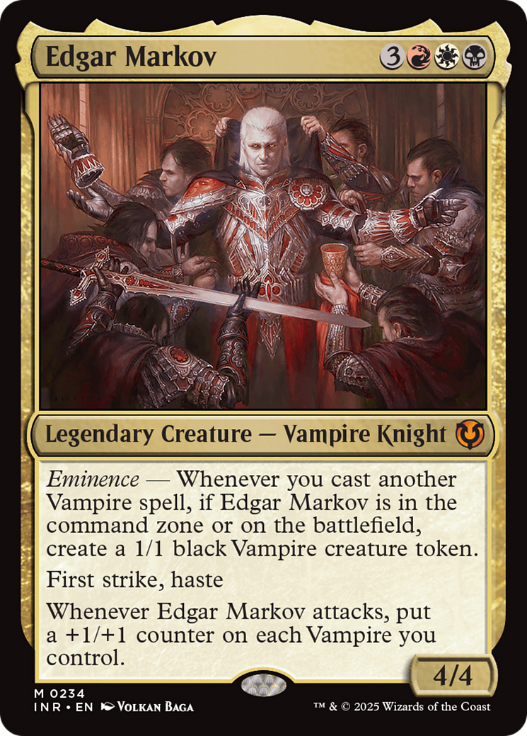 Edgar Markov [Innistrad Remastered] | Exor Games Bridgewater