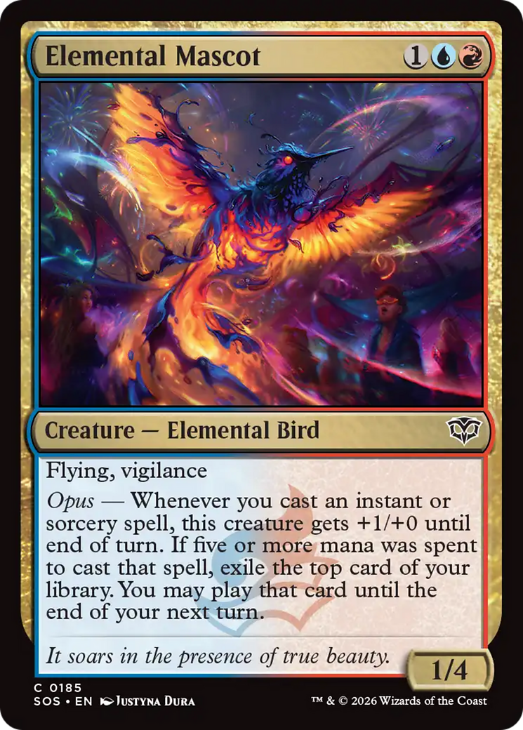 Elemental Mascot [Secrets of Strixhaven] | Exor Games Bridgewater
