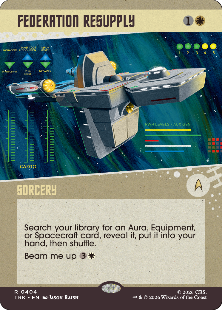 Federation Resupply (Showcase) [Star Trek] | Exor Games Bridgewater