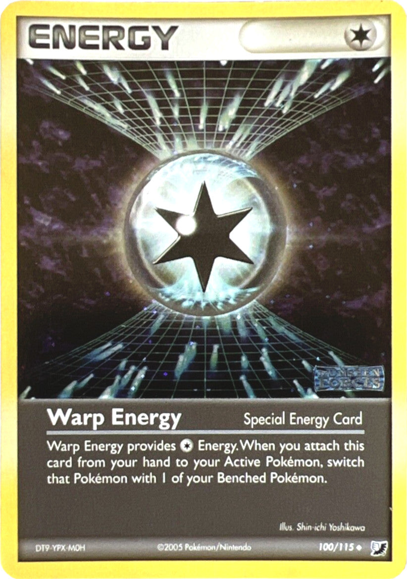 Warp Energy (100/115) (Stamped) [EX: Unseen Forces] | Exor Games Bridgewater