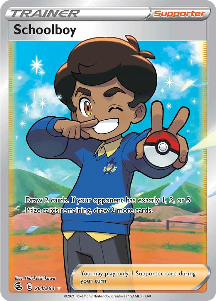 Schoolboy (261/264) [Sword & Shield: Fusion Strike] | Exor Games Bridgewater