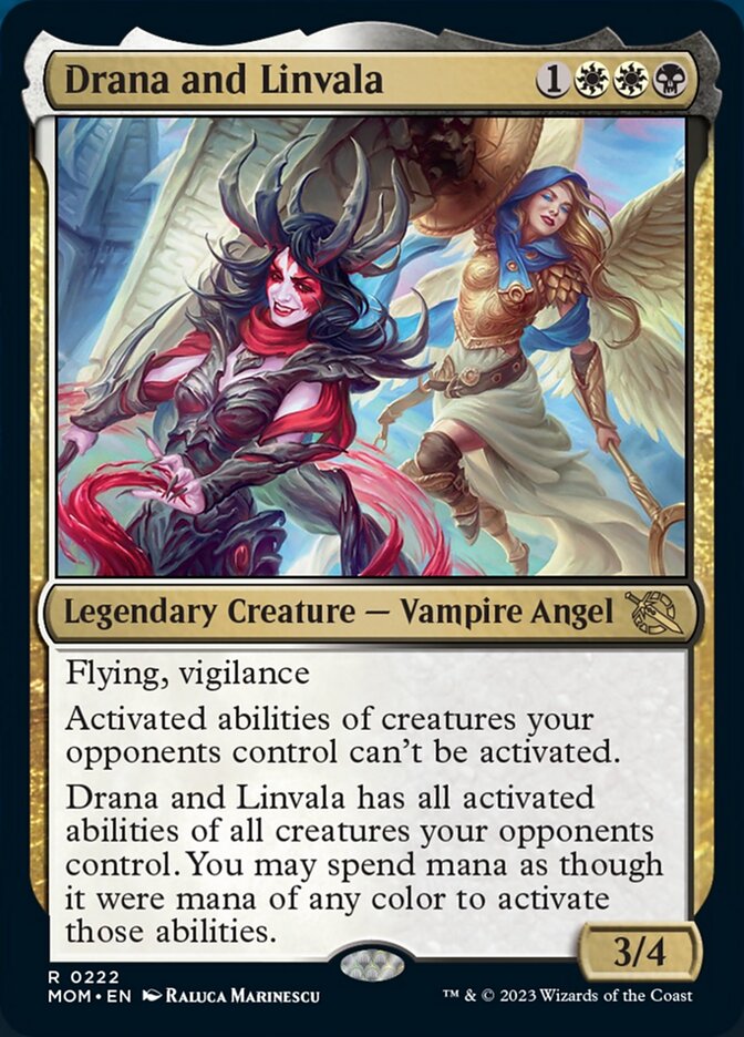 Drana and Linvala [March of the Machine] | Exor Games Bridgewater