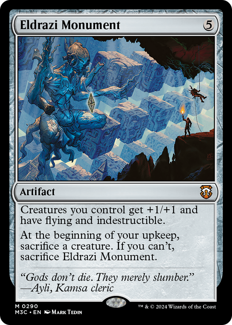 Eldrazi Monument (Ripple Foil) [Modern Horizons 3 Commander] | Exor Games Bridgewater