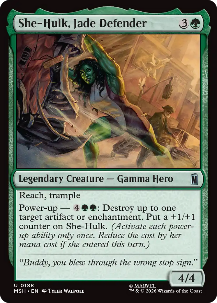 She-Hulk, Jade Defender [Marvel Super Heroes] | Exor Games Bridgewater