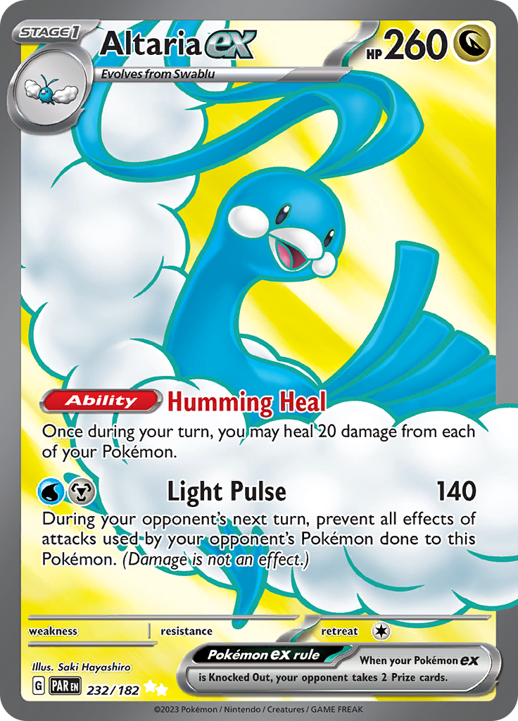 Altaria ex (232/182) [Scarlet & Violet: Paradox Rift] | Exor Games Bridgewater