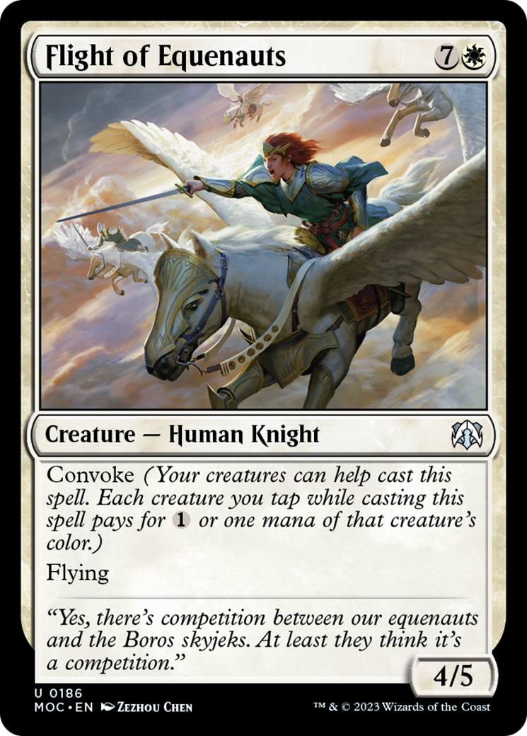 Flight of Equenauts [March of the Machine Commander] | Exor Games Bridgewater