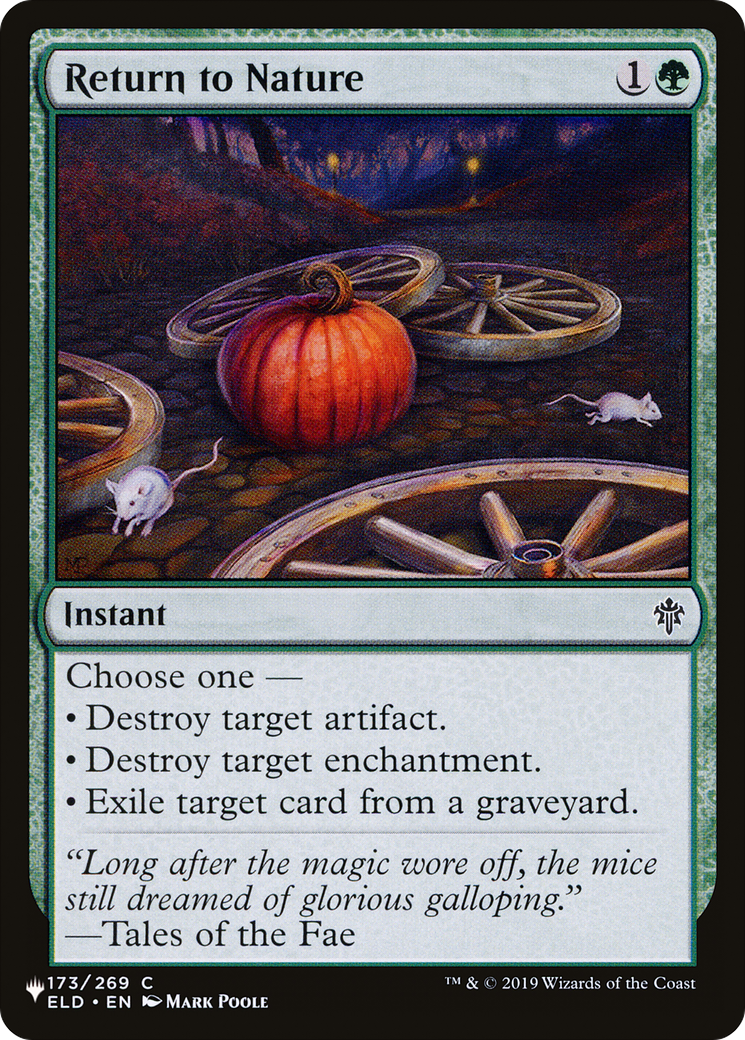 Return to Nature [The List] | Exor Games Bridgewater