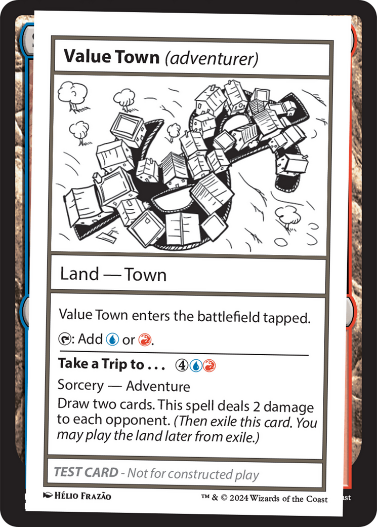 Value Town (adventurer) [Mystery Booster 2 Playtest Cards] | Exor Games Bridgewater