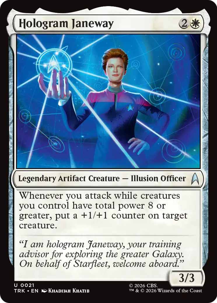Hologram Janeway [Star Trek] | Exor Games Bridgewater