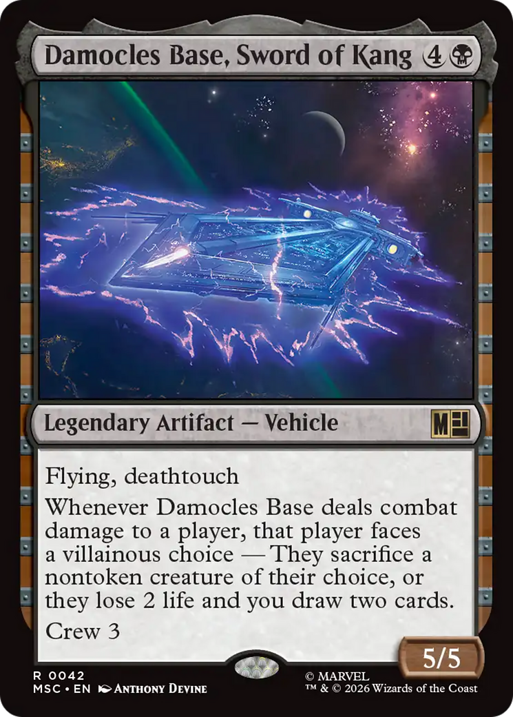 Damocles Base, Sword of Kang [Marvel Super Heroes Commander] | Exor Games Bridgewater