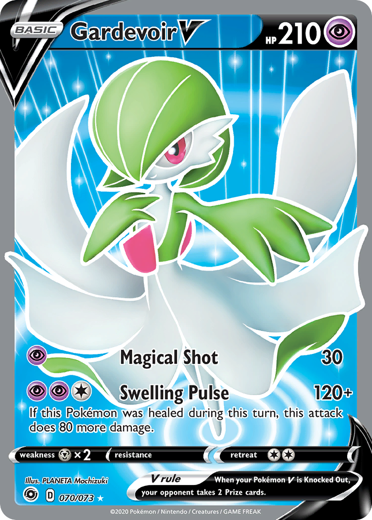 Gardevoir V (070/073) [Sword & Shield: Champion's Path] | Exor Games Bridgewater